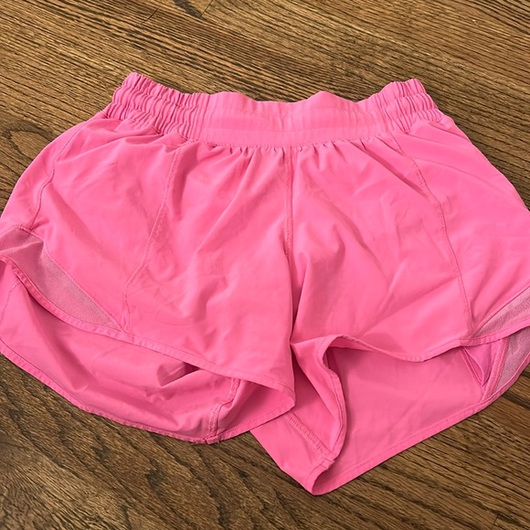 Lululemon 4 tall vibrate pink shorts. - Picture 1 of 2